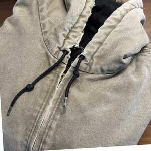 Carhartt J130 DGS Duck Detroit Hooded Vintage Men's L Hooded Jacket Thrashed Y2K